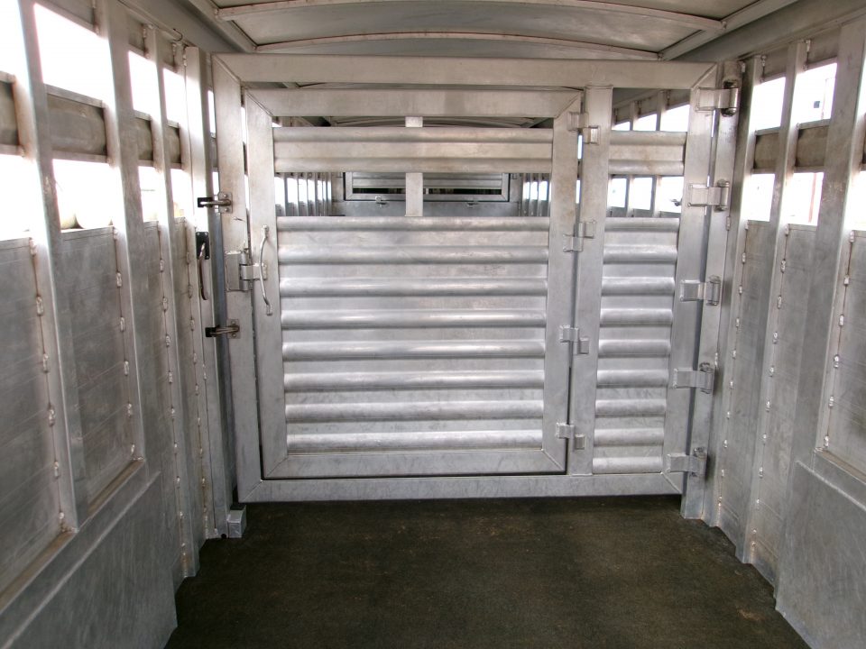 Used 2015 Elite 7x32 Stock Trailer w/ WERM Floor