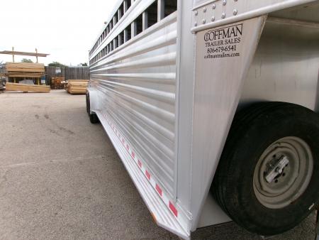 Used 2015 Elite 7x32 Stock Trailer w/ WERM Floor