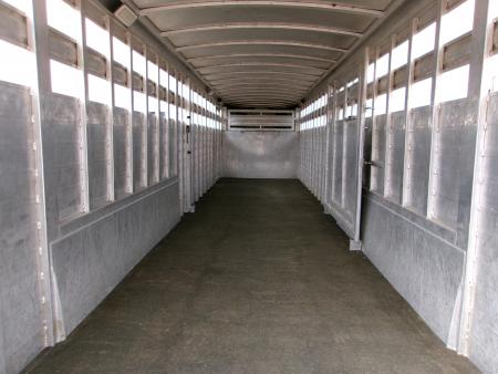 Used 2015 Elite 7x32 Stock Trailer w/ WERM Floor