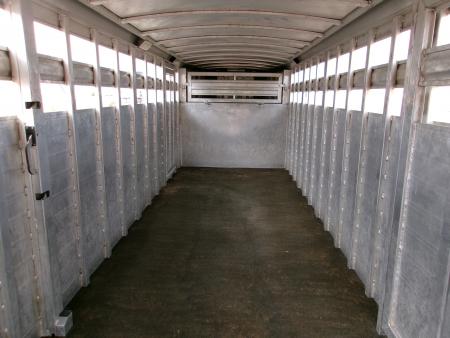 Used 2015 Elite 7x32 Stock Trailer w/ WERM Floor