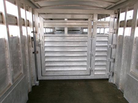 Used 2015 Elite 7x32 Stock Trailer w/ WERM Floor