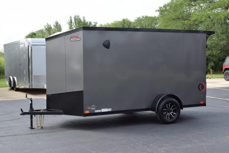 New 2027 United Trailers UJ 6x12 Cargo / Enclosed Trailer