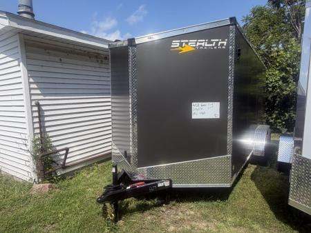 New 2027 Stealth 7 X 16 Cargo / Enclosed Trailer with Ramp Door and 6ft 6in interior Height Light Lid Roof