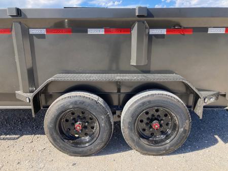 New 2027 MAXX-D 83X14 TANDEM 18K GN TELESCOPIC DUMP W/ 3' SIDES, 7 GA FLOOR, SLIDE IN RAMPS & WIRELESS REMOTE Dump Trailer