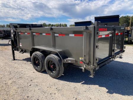 New 2027 MAXX-D 83X14 TANDEM 18K GN TELESCOPIC DUMP W/ 3' SIDES, 7 GA FLOOR, SLIDE IN RAMPS & WIRELESS REMOTE Dump Trailer