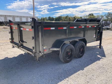 New 2027 MAXX-D 83X14 TANDEM 18K GN TELESCOPIC DUMP W/ 3' SIDES, 7 GA FLOOR, SLIDE IN RAMPS & WIRELESS REMOTE Dump Trailer