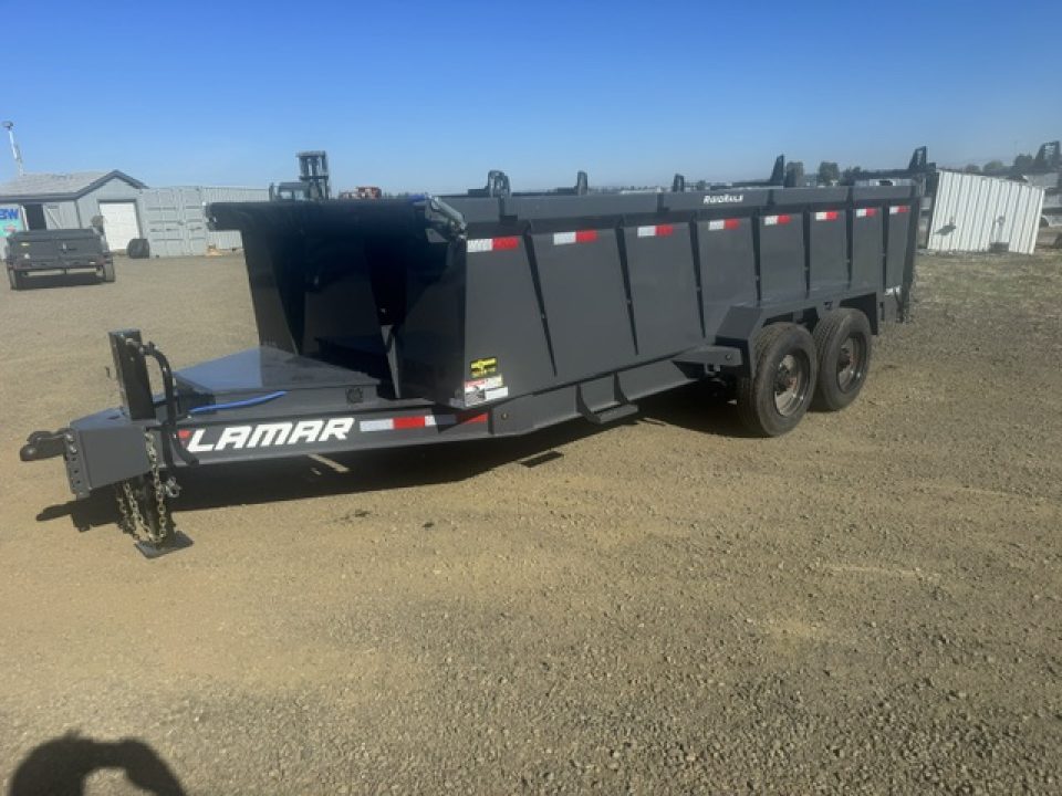 New 2027 LAMAR TRAILERS 83x16 16K DL28 Dump Trailer 36" SIDES