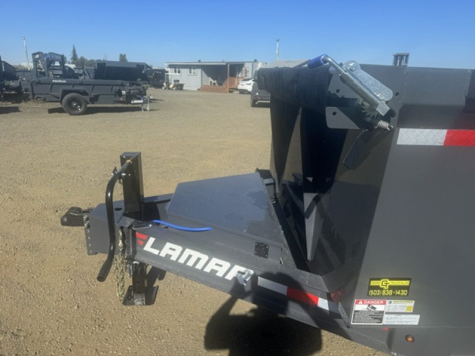 New 2027 LAMAR TRAILERS 83x16 16K DL28 Dump Trailer 36" SIDES