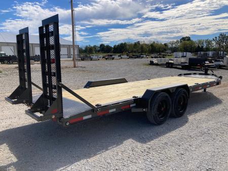 New 2027 MAXX-D 83X22 TANDEM 17.5K EQUIPMENT W/ 2' DOVE & STAND UP RAMPS Equipment Trailer