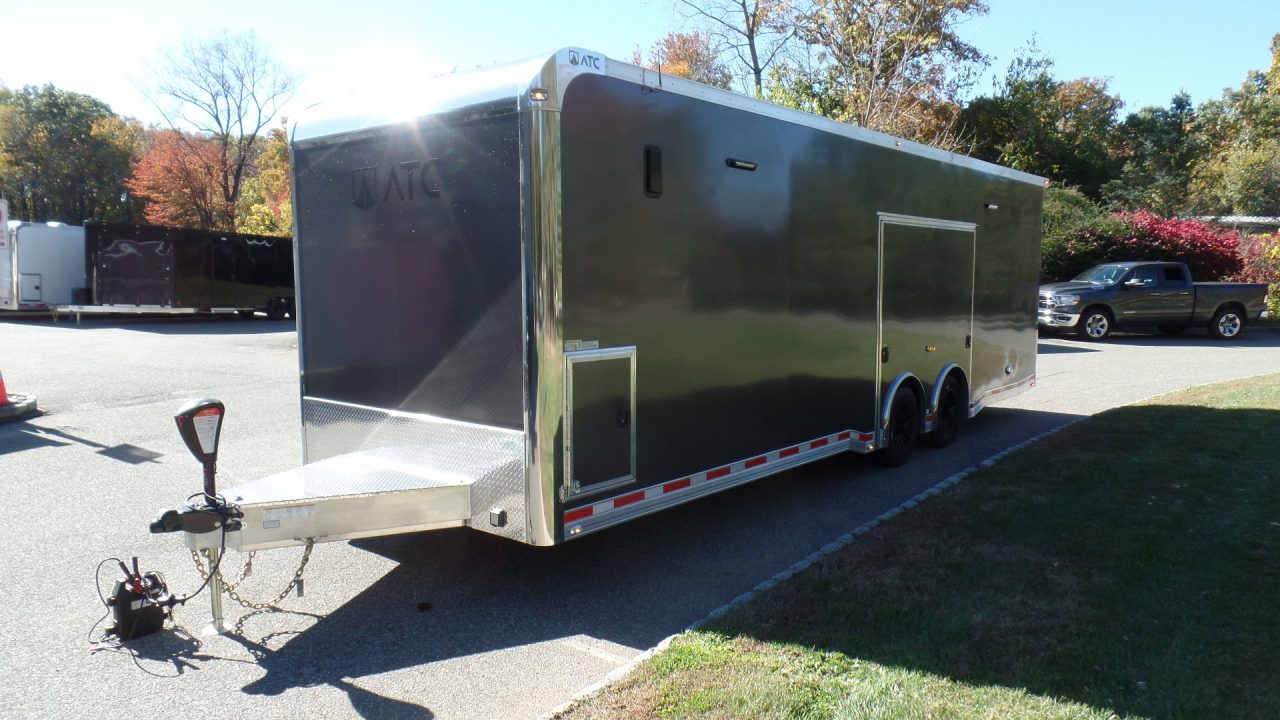 New 2027 ATC EXAMPLE / CUSTOM BUILT 100 OPTIONS! RM550-8.5X28-12K-Loaded Car / Racing Trailer