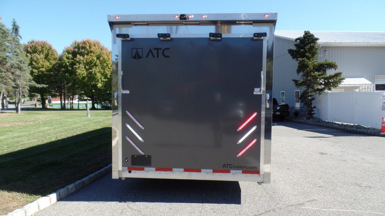 New 2027 ATC EXAMPLE / CUSTOM BUILT 100 OPTIONS! RM550-8.5X28-12K-Loaded Car / Racing Trailer