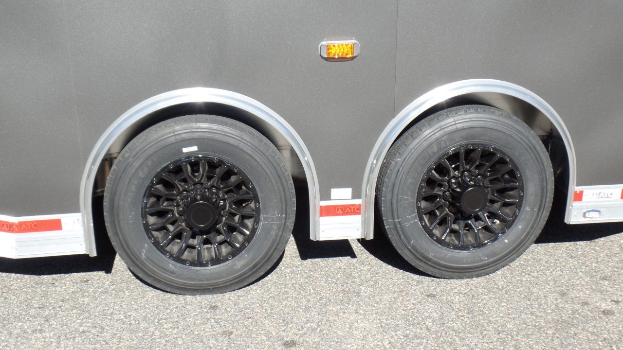 New 2027 ATC EXAMPLE / CUSTOM BUILT 100 OPTIONS! RM550-8.5X28-12K-Loaded Car / Racing Trailer