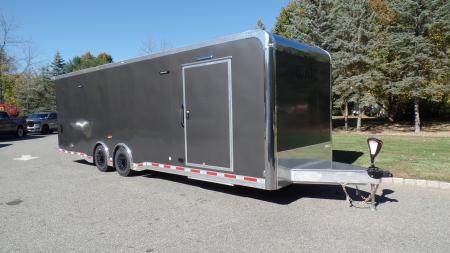 New 2027 ATC EXAMPLE / CUSTOM BUILT 100 OPTIONS! RM550-8.5X28-12K-Loaded Car / Racing Trailer