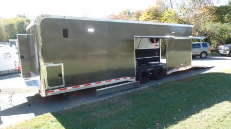 New 2027 ATC EXAMPLE / CUSTOM BUILT 100 OPTIONS! RM550-8.5X28-12K-Loaded Car / Racing Trailer