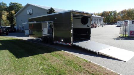 New 2027 ATC EXAMPLE / CUSTOM BUILT 100 OPTIONS! RM550-8.5X28-12K-Loaded Car / Racing Trailer
