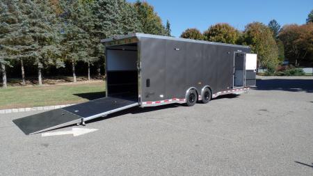 New 2027 ATC EXAMPLE / CUSTOM BUILT 100 OPTIONS! RM550-8.5X28-12K-Loaded Car / Racing Trailer