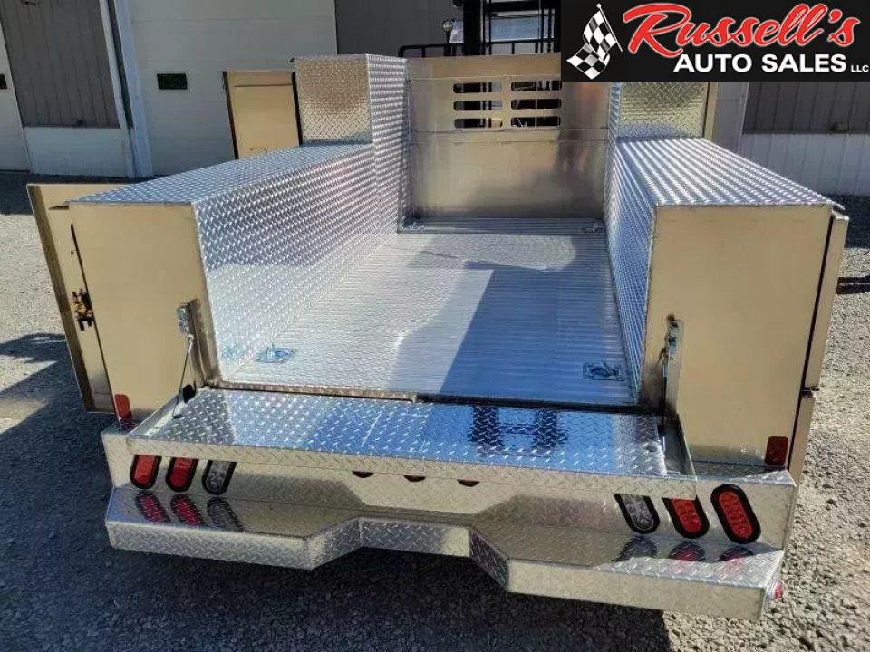 New Martin Truck Bodies Aluminum HFSB Service Body 8' SRW Tall Front Compartment Service Bodies