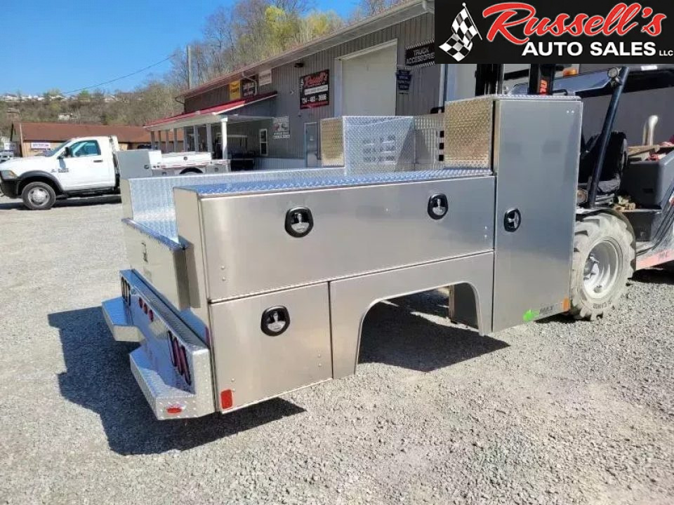 New Martin Truck Bodies Aluminum HFSB Service Body 8' SRW Tall Front Compartment Service Bodies