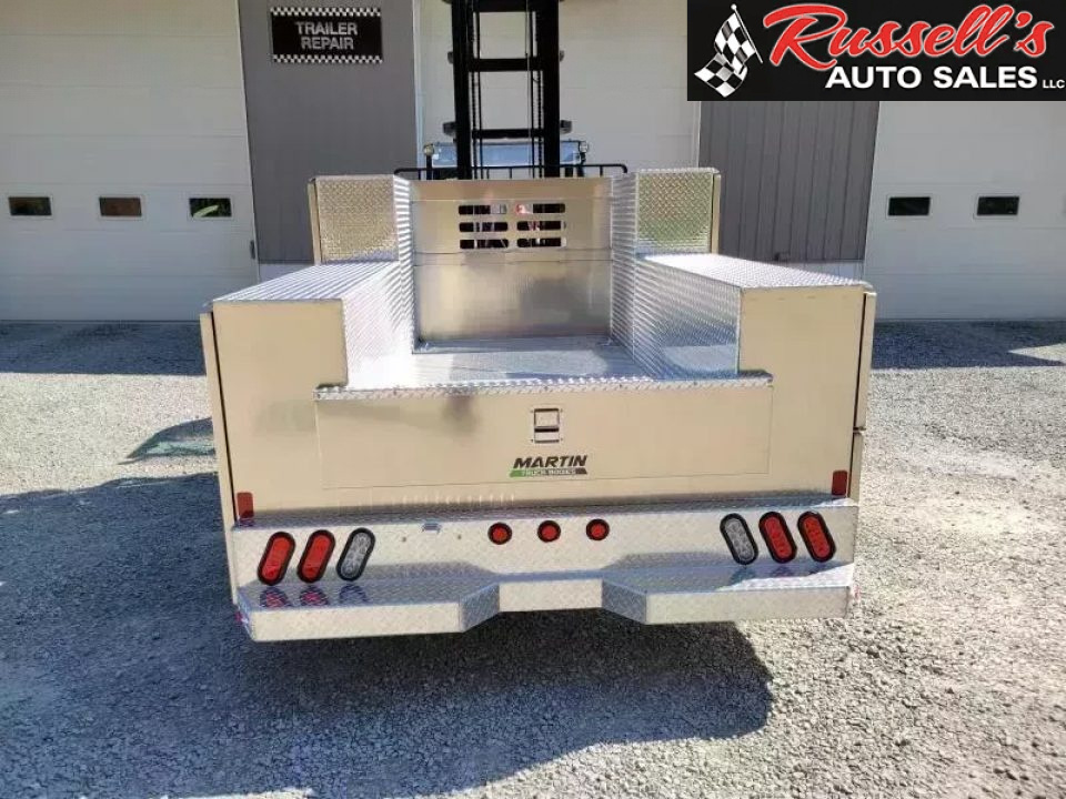 New Martin Truck Bodies Aluminum HFSB Service Body 8' SRW Tall Front Compartment Service Bodies