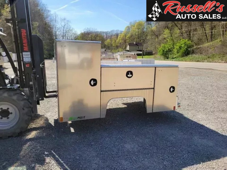 New Martin Truck Bodies Aluminum HFSB Service Body 8' SRW Tall Front Compartment Service Bodies