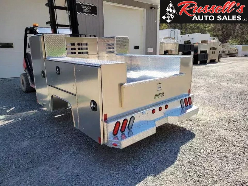 New Martin Truck Bodies Aluminum HFSB Service Body 8' SRW Tall Front Compartment Service Bodies