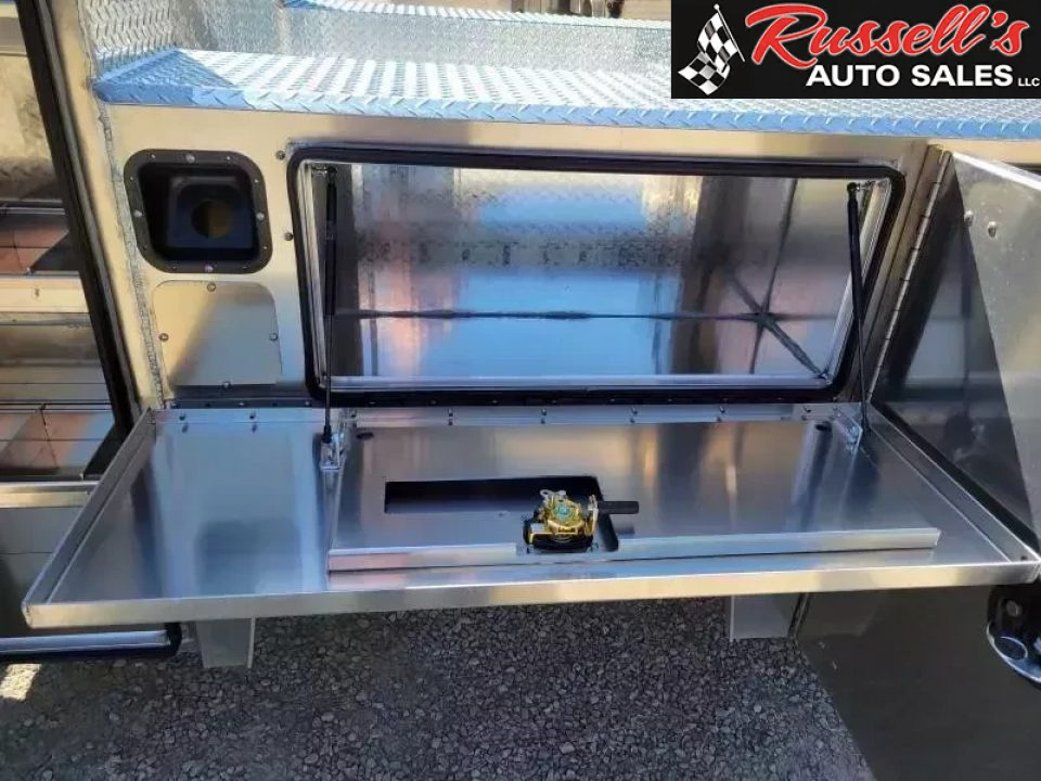 New Martin Truck Bodies Aluminum HFSB Service Body 8' SRW Tall Front Compartment Service Bodies