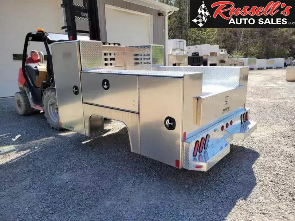 New Martin Truck Bodies Aluminum HFSB Service Body 8' SRW Tall Front Compartment Service Bodies