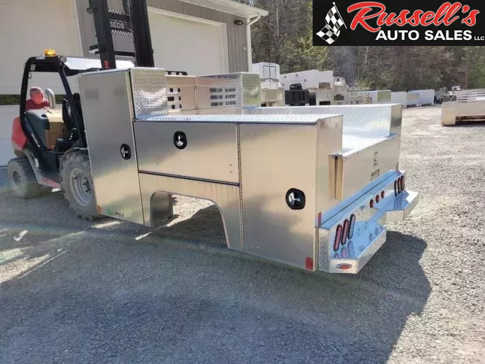 New Martin Truck Bodies Aluminum HFSB Service Body 8' SRW Tall Front Compartment Service Bodies