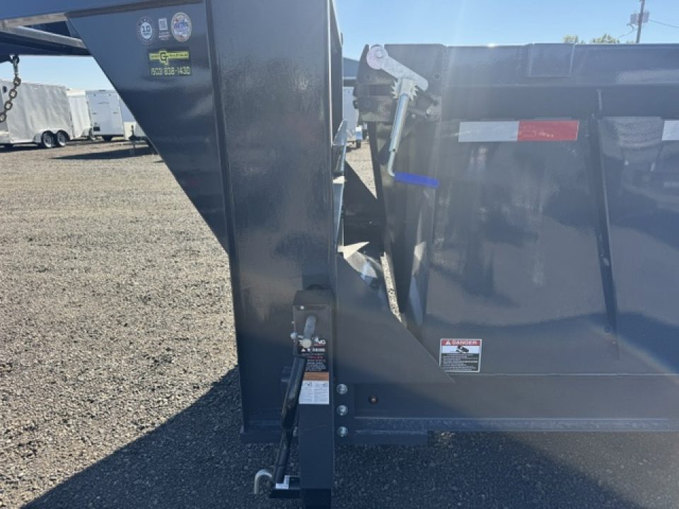 New 2027 LAMAR TRAILERS 83x16 16K DL28 Dump Trailer GOOSENECK 36" SIDES