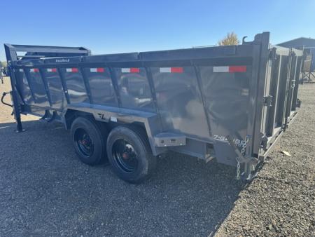 New 2027 LAMAR TRAILERS 83x16 16K DL28 Dump Trailer GOOSENECK 36" SIDES