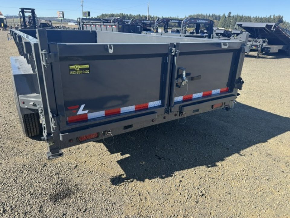 New 2027 LAMAR TRAILERS 83x16 16K DL28 Dump Trailer 24" SIDES