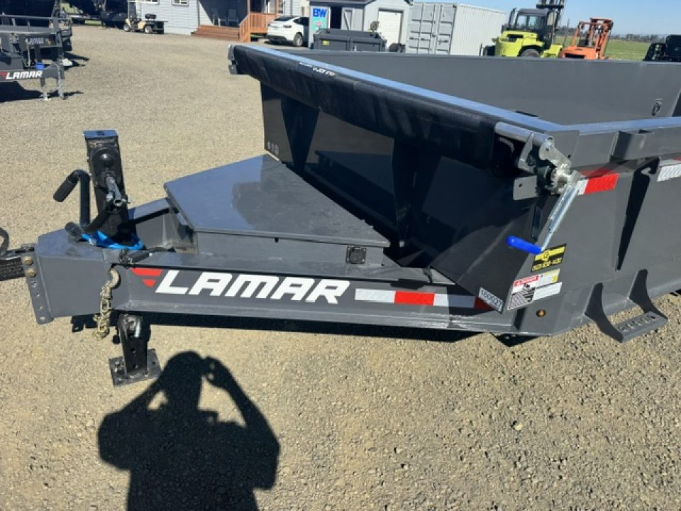 New 2027 LAMAR TRAILERS 83x16 16K DL28 Dump Trailer 24" SIDES