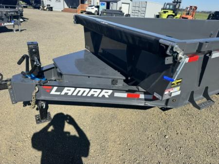 New 2027 LAMAR TRAILERS 83x16 16K DL28 Dump Trailer 24" SIDES