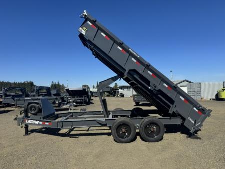 New 2027 LAMAR TRAILERS 83x16 16K DL28 Dump Trailer 24" SIDES