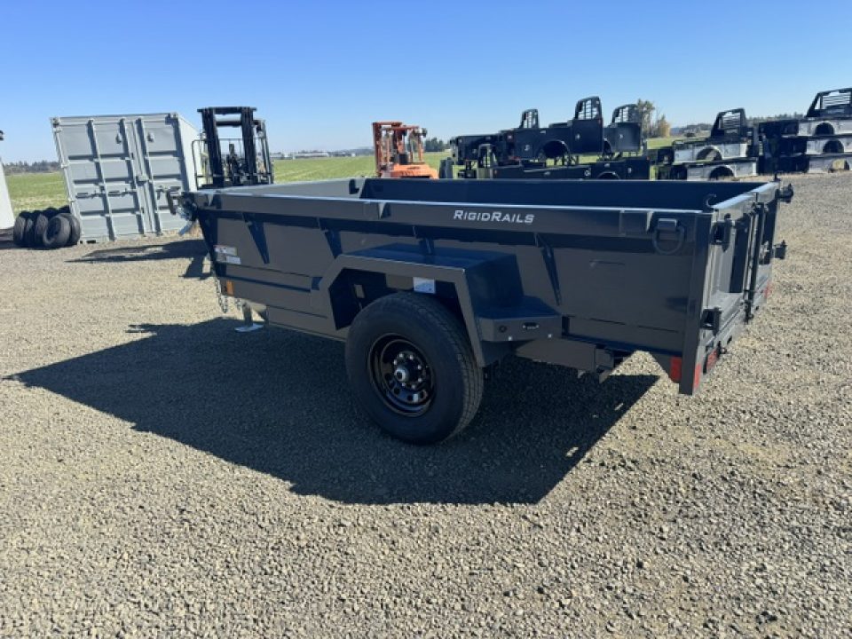 New 2027 LAMAR TRAILERS 60" x 10' DS17 Single Axle 7K Dump Trailer 18" SIDES