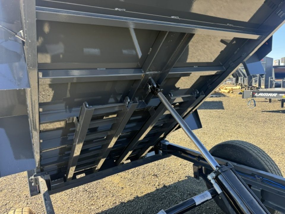 New 2027 LAMAR TRAILERS 60" x 10' DS17 Single Axle 7K Dump Trailer 18" SIDES