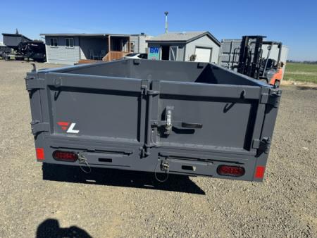 New 2027 LAMAR TRAILERS 60" x 10' DS17 Single Axle 7K Dump Trailer 18" SIDES
