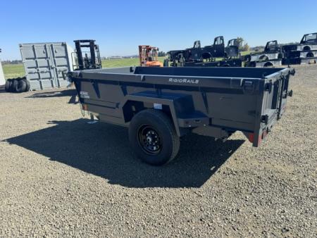 New 2027 LAMAR TRAILERS 60" x 10' DS17 Single Axle 7K Dump Trailer 18" SIDES