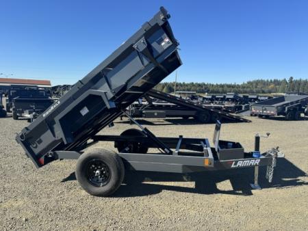 New 2027 LAMAR TRAILERS 60" x 10' DS17 Single Axle 7K Dump Trailer 18" SIDES