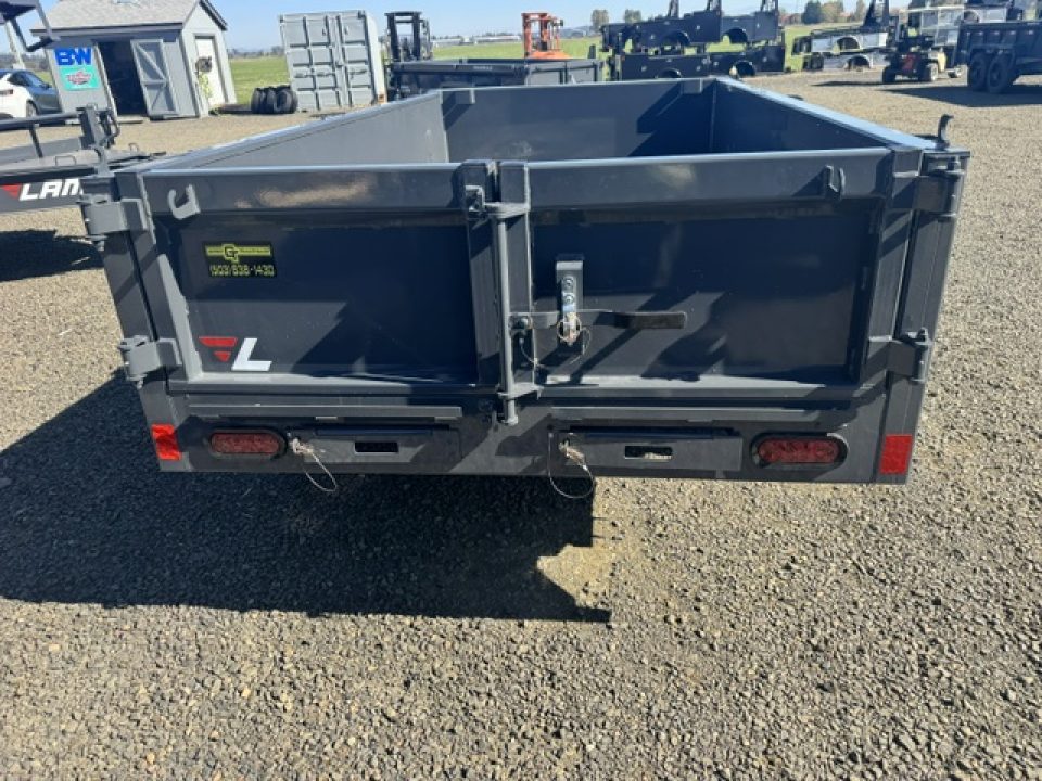 New 2027 LAMAR TRAILERS 60" x 10' DS17 Single Axle 7K Dump Trailer 18" SIDES