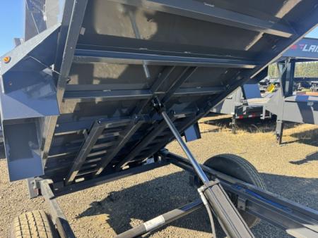 New 2027 LAMAR TRAILERS 60" x 10' DS17 Single Axle 7K Dump Trailer 18" SIDES