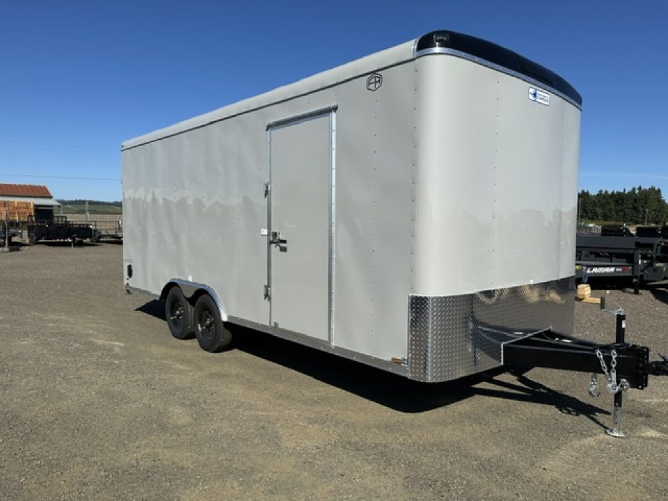 New 2027 CONTINENTAL CARGO TW8X20/10K TA3 Cargo / Enclosed Trailer 12" EXTRA SIDES