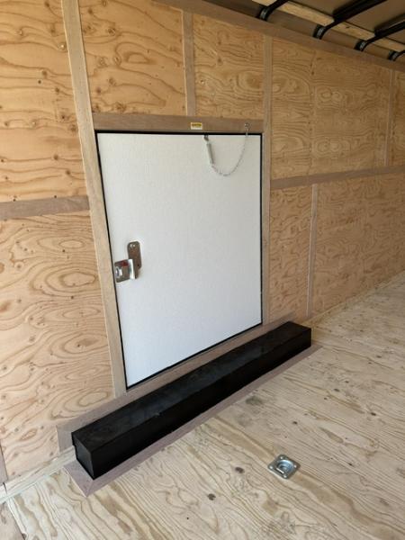 New 2027 CONTINENTAL CARGO TW8X20/10K TA3 Cargo / Enclosed Trailer 12" EXTRA SIDES