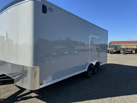 New 2027 CONTINENTAL CARGO TW8X20/10K TA3 Cargo / Enclosed Trailer 12" EXTRA SIDES