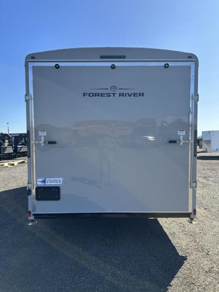 New 2027 CONTINENTAL CARGO TW8X20/10K TA3 Cargo / Enclosed Trailer 12" EXTRA SIDES