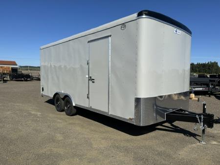 New 2027 CONTINENTAL CARGO TW8X20/10K TA3 Cargo / Enclosed Trailer 12" EXTRA SIDES