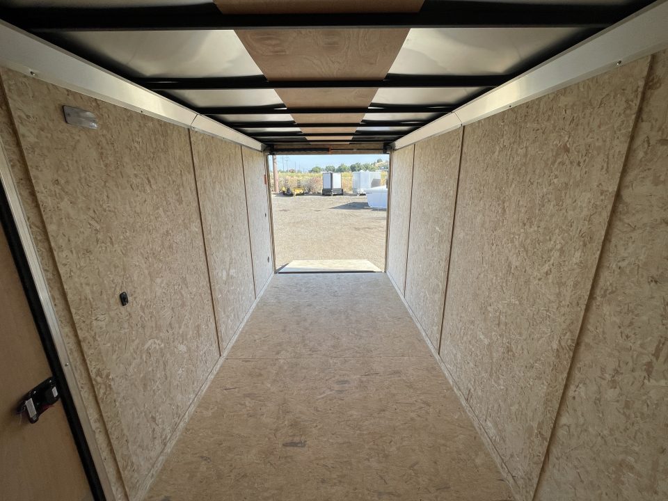 New 2027 Compass 7x16 V-Nose Cargo Trailer