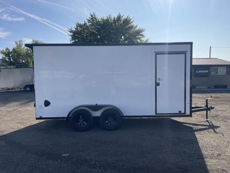 New 2027 Compass 7x16 V-Nose Cargo Trailer