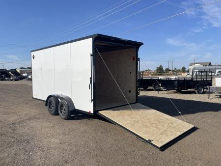 New 2027 Compass 7x16 V-Nose Cargo Trailer