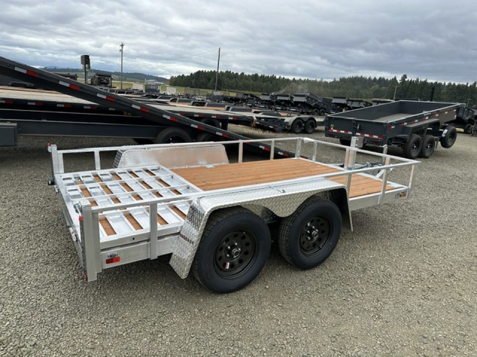 New 2027 Continental Cargo CC6.5X12/7K Flatbed Trailer ALUMINUM